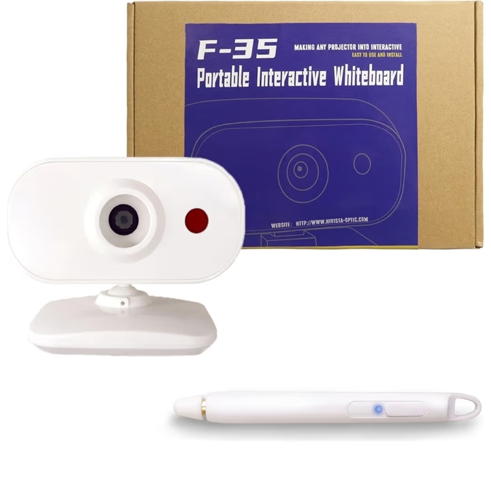Portable Interactive Whiteboard System - Smart Whiteboard w/ Electronic Pen F-35